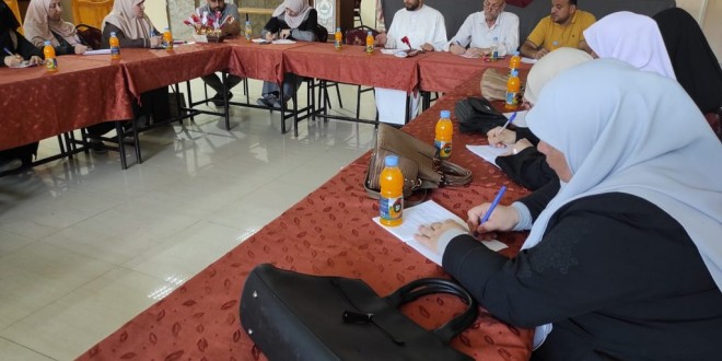 ⭕ صور|| مجلس إدارة الجمعية الإسلامية ينظم لقاء معايدة لمديرات رياض الأطفال