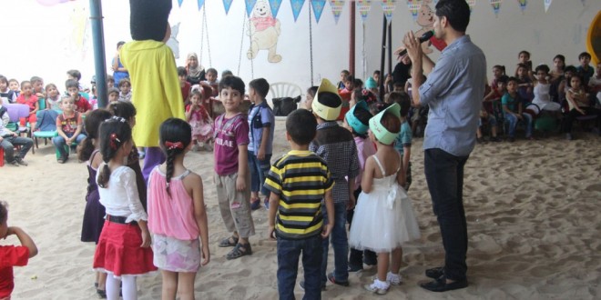 نظمت إدارة رياض الأطفال حفلاً ترفيهياً برياض الأطفال بمناسبة حلول عيد الأضحى المبارك