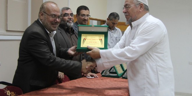 الجمعية الاسلامية تكرم الإدارة السابقة لنادي الصداقة الرياضي