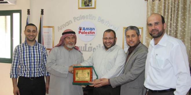 الجمعية الإسلامية تزور مؤسسة أمان فلسطين
