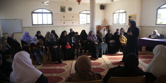 الجمعية الإسلامية تنظم جلسة تفريغ نفسي لأمهات الأيتام.