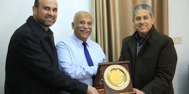 الجمعية الإسلامية تزور وكيل وزارة التنمية الاجتماعية بغزة