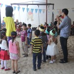نظمت إدارة رياض الأطفال حفلاً ترفيهياً برياض الأطفال بمناسبة حلول عيد الأضحى المبارك