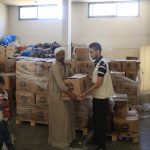 الجمعية الإسلامية توزع مساعدات عينية على الأسر الفقيرة
